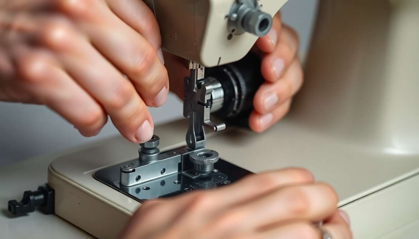 Comment dรฉbrayer une machine ร coudre ?