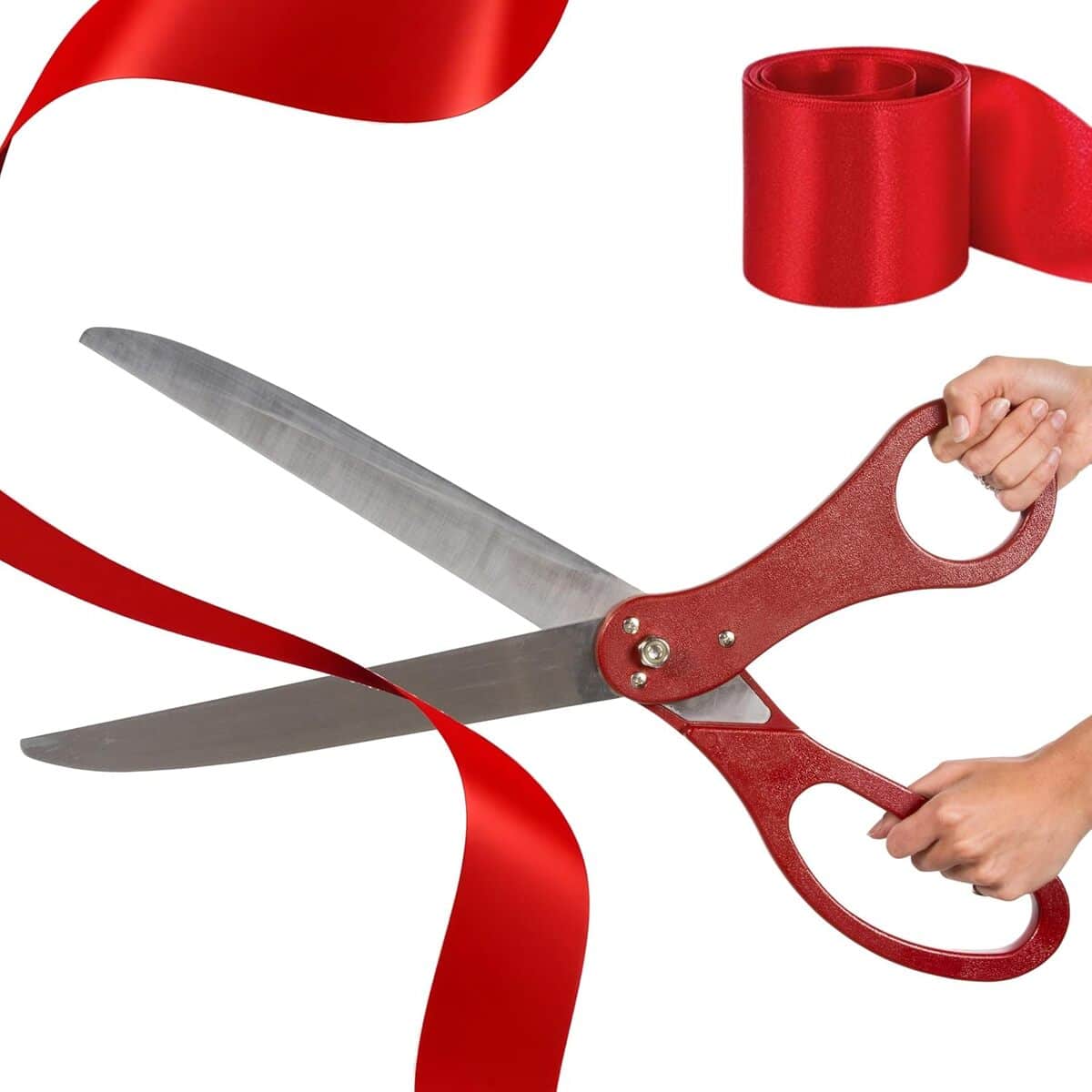Test : ciseaux gรฉants rouges BOGAZNET pour cรฉrรฉmonies et รฉvรฉnements