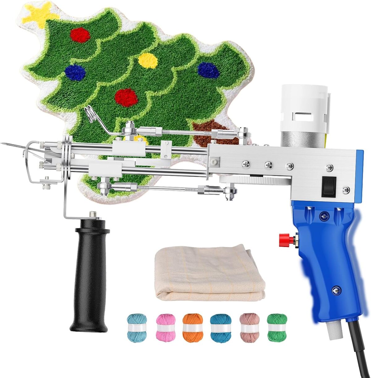 Test du pistolet à touffeter 2 en 1 Hlieeosfcn : l'outil polyvalent pour vos tapis