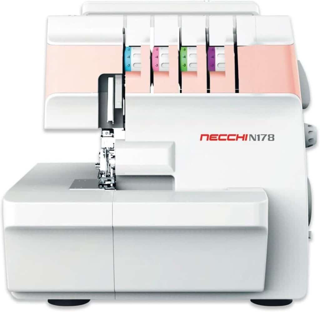 Test machine à surjeter NECCHI N178 : couture pro pour débutants