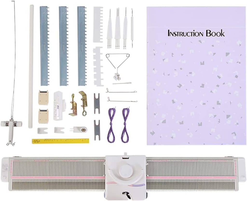 Test de la machine à tricoter LK150 : performance et accessoires