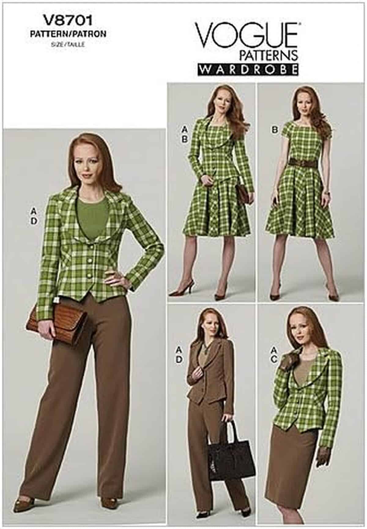Test : ensemble Vogue Patterns V8701 pour femme