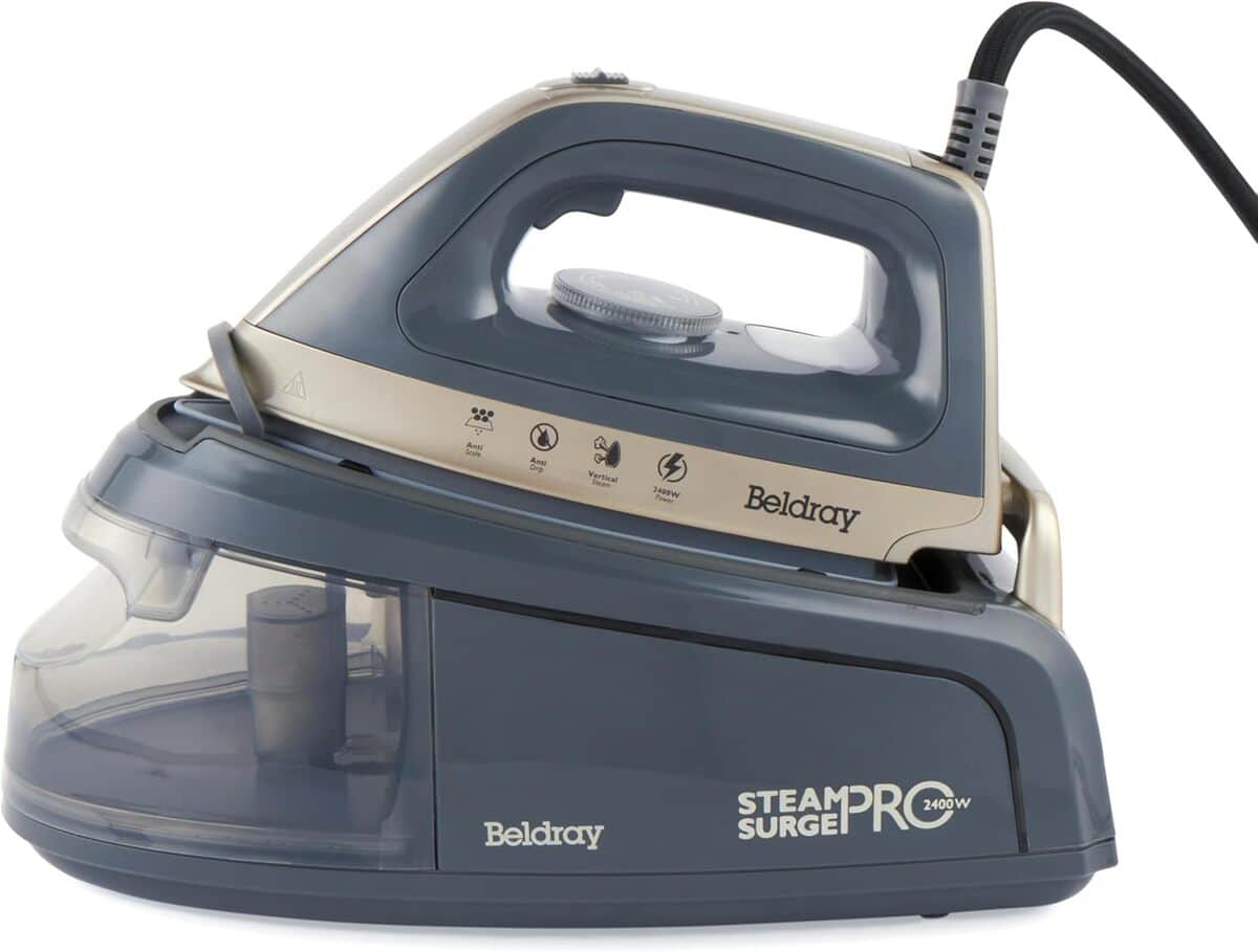 Test : fer ร vapeur Beldray Titanium Steam Surge Pro 2400W