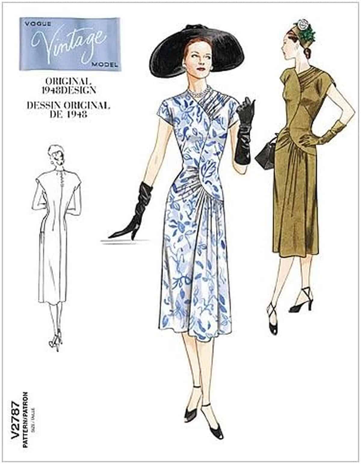 Test : patron de robe Vogue Patterns V2787 taille 42718