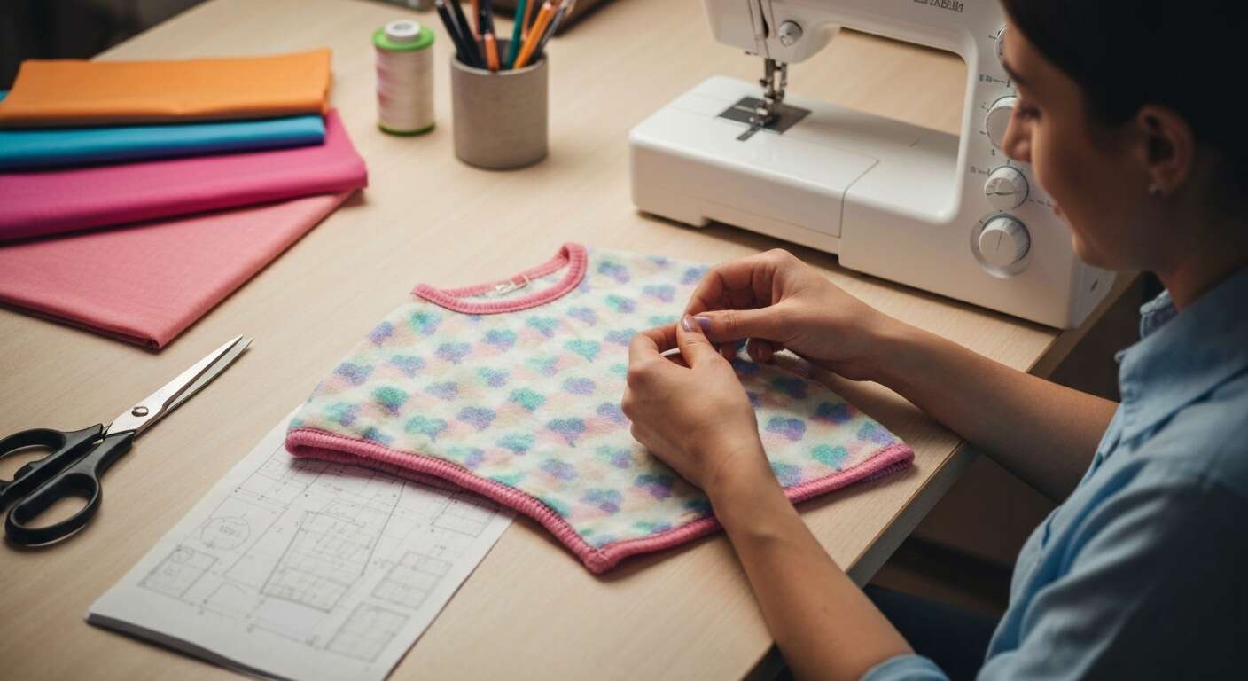 Techniques d'assemblage des parties du poncho Techniques d'assemblage des parties du poncho