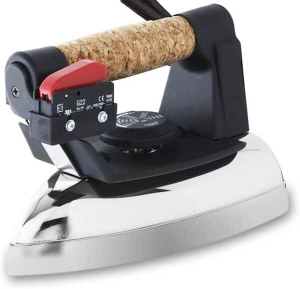 EOLO Système de Repassage Professionnel En Fer A Repasser Avec Déflecteur Vapeur En Cuivre Economie d’Energie Resistance Extérieure Anticalcaire Coque En Acier Inoxydable GV03 INOX