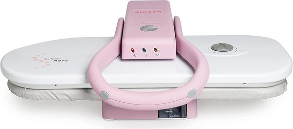 Singer Super Nova Presse à Repasser Puissant et Professionnelle, Fer Charge Continue, Repassage Rapide et Facile, Steamer Défroisseur, Steam Press, Vapeur Illimitée à Main Horizontal