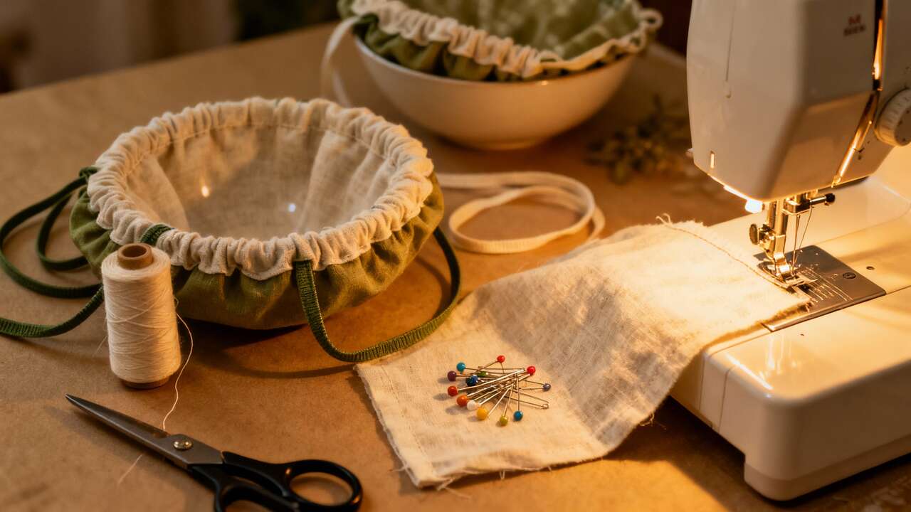 Tutoriel DIY : fabriquer une Charlotte Couvre-Plat Écologique