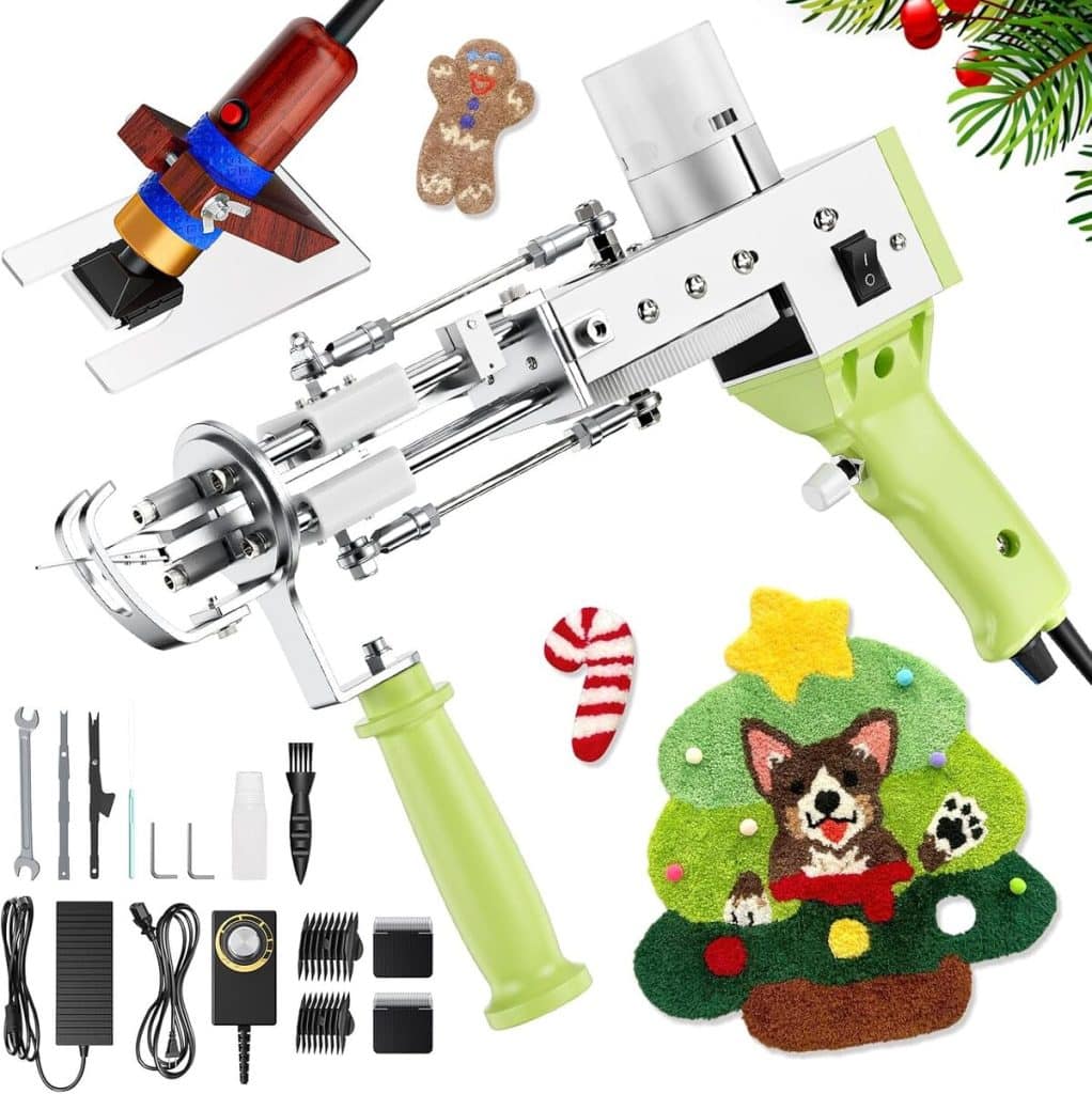 Test : aomdom Tufting Gun 2 en 1, polyvalence pour vos tapis