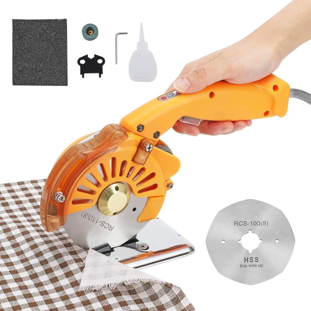 Test ciseaux électriques CGOLDENWALL 3 vitesses pour tissu et carton