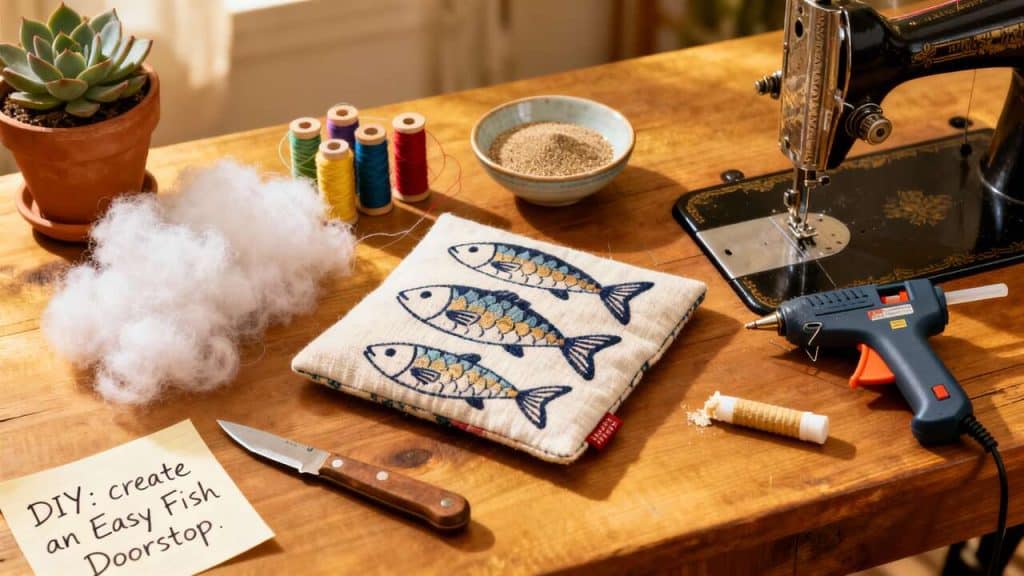 DIY : créer un Poisson Cale-Porte Facilement