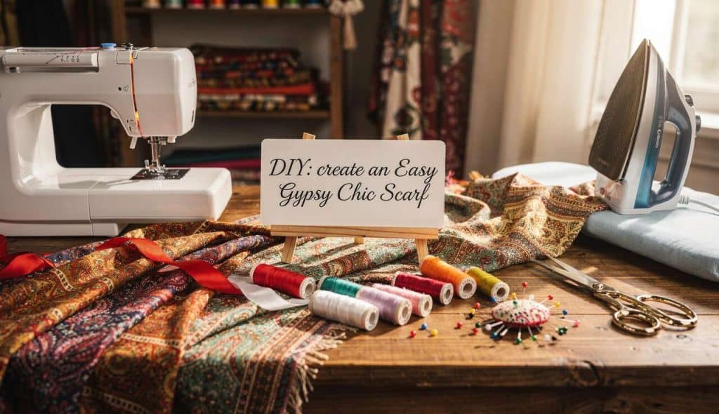 DIY : créez un Foulard Gypsy Chic Facilement