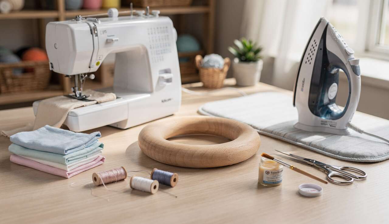 DIY : créer un anneau de dentition en bois et tissu