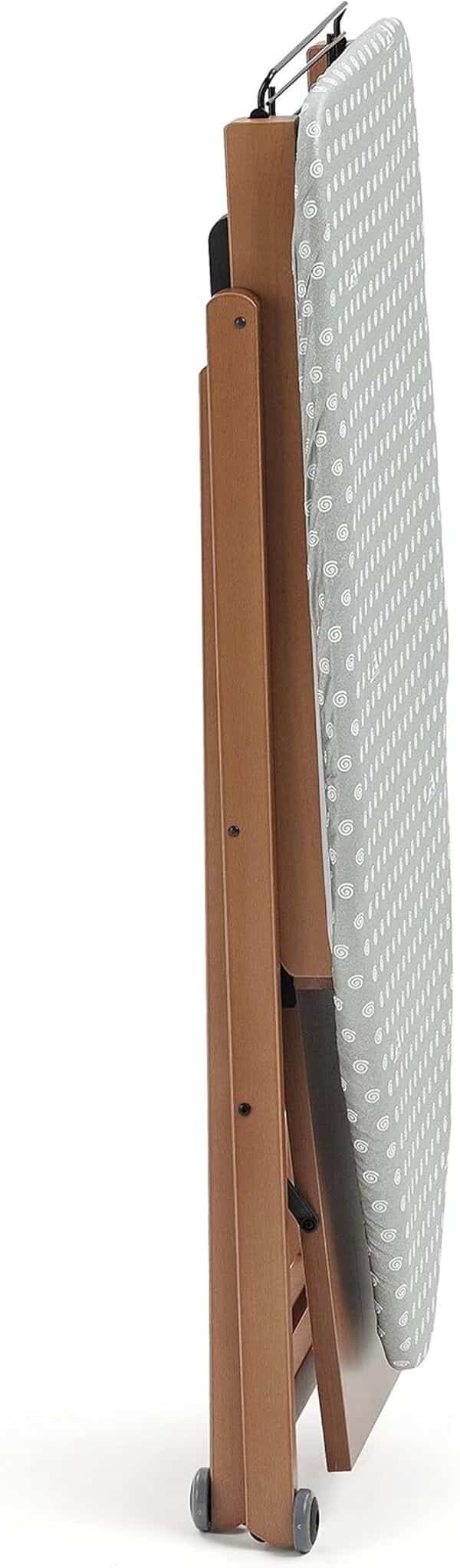 Arredamenti Italia AR_IT - 621 STIROCOMODO Planche à Repasser Réglable/Pliable Hêtre Massif Couleur Cerise 135 x 88 x 45 cm