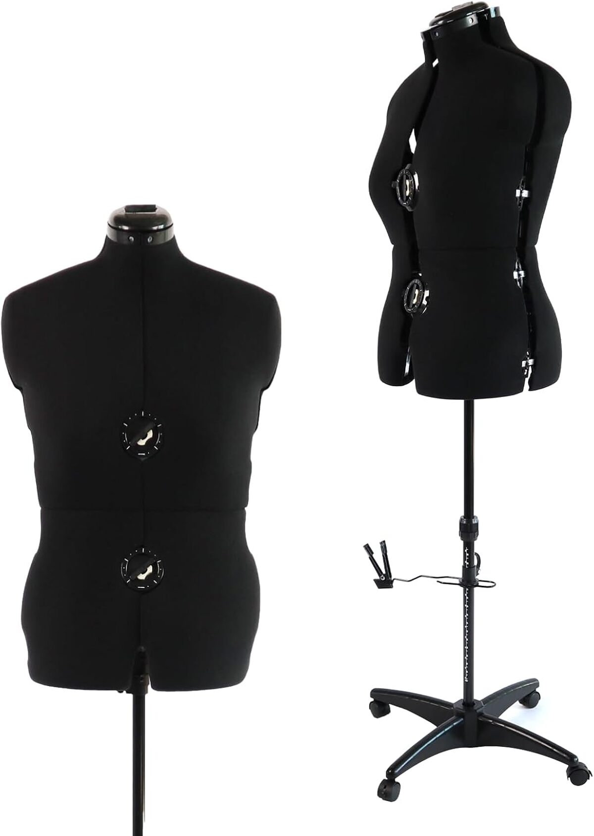 Avis sur le mannequin PDM Worldwide : buste réglable et base roulante