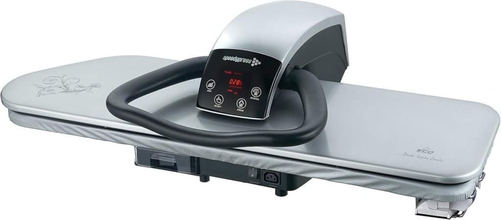 Test presse à repasser vapeur 101HD professionnelle 101 cm - argent