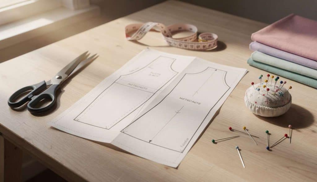 Comment utiliser un patron de couture pour la première fois ?
