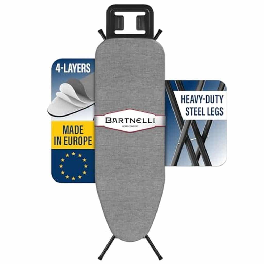 Test Bartnelli Rorets : planche à repasser réglable avec housse 4 couches