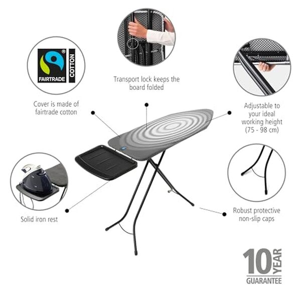 Découvrez notre test complet de la planche à repasser Brabantia C avec support vapeur XL : performance, efficacité et caractéristiques détaillées pour un repassage optimal