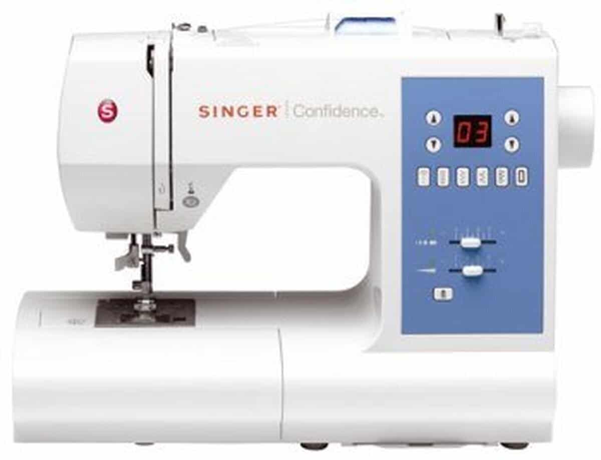 Test Singer Confidence 7465 : machine à coudre électronique