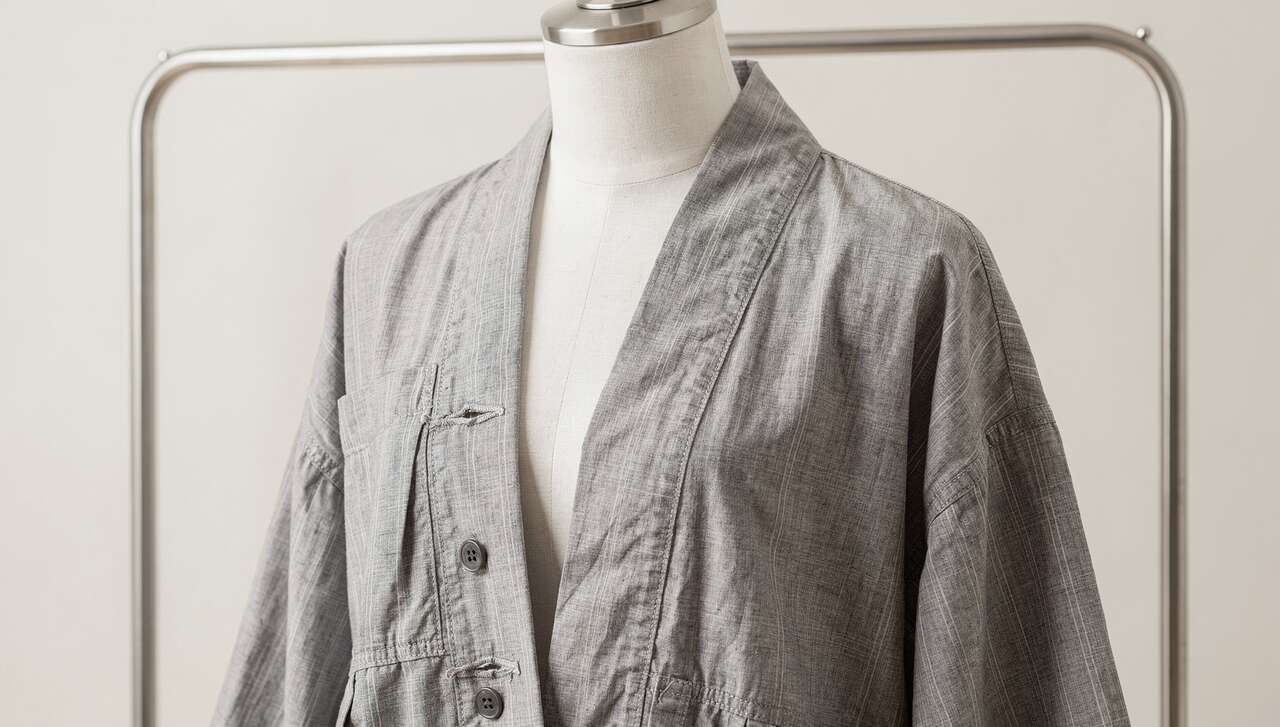 Tutoriel : transformer une chemise en veste kimono