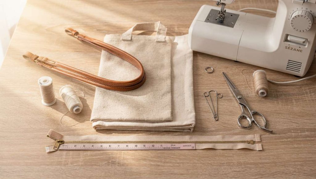 Tuto : coudre un cabas façon Sézane