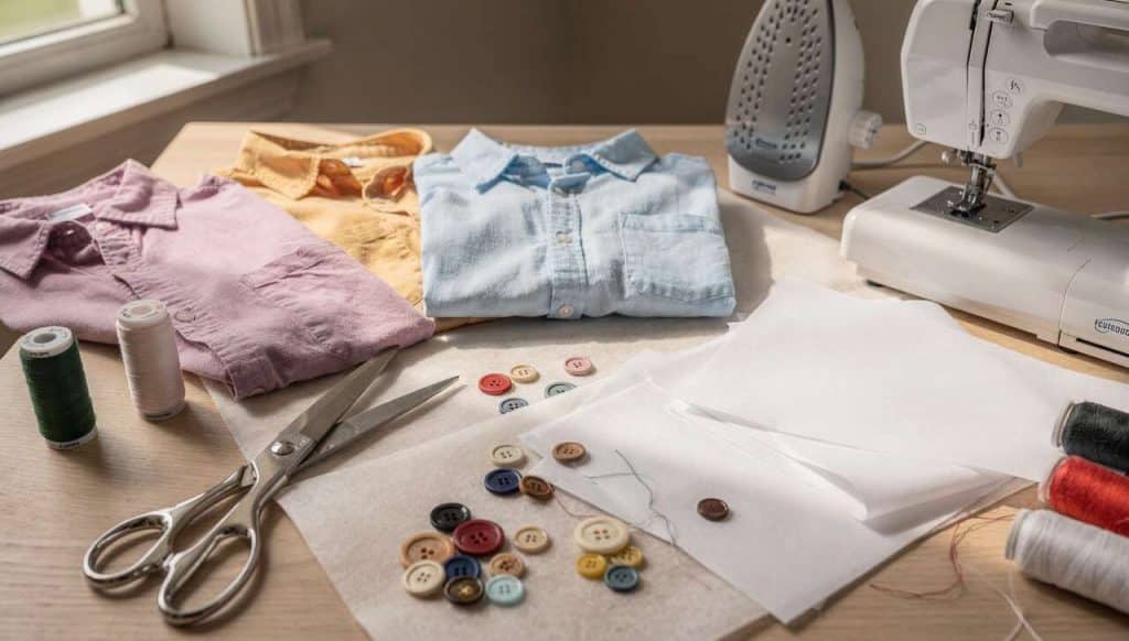 Upcycler ses chemises : astuces et idées créatives