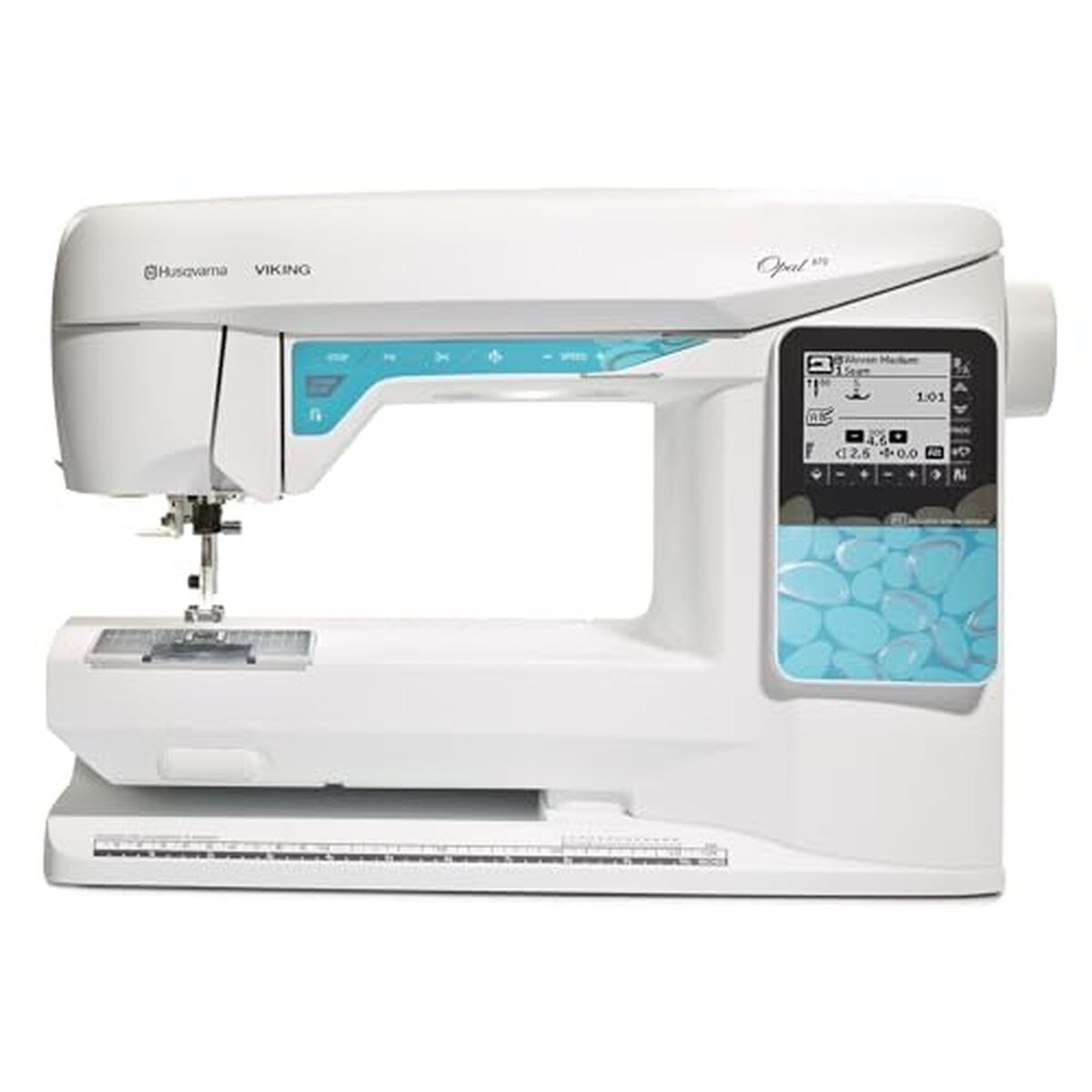 Test de la machine à coudre Husqvarna Viking Opal 670