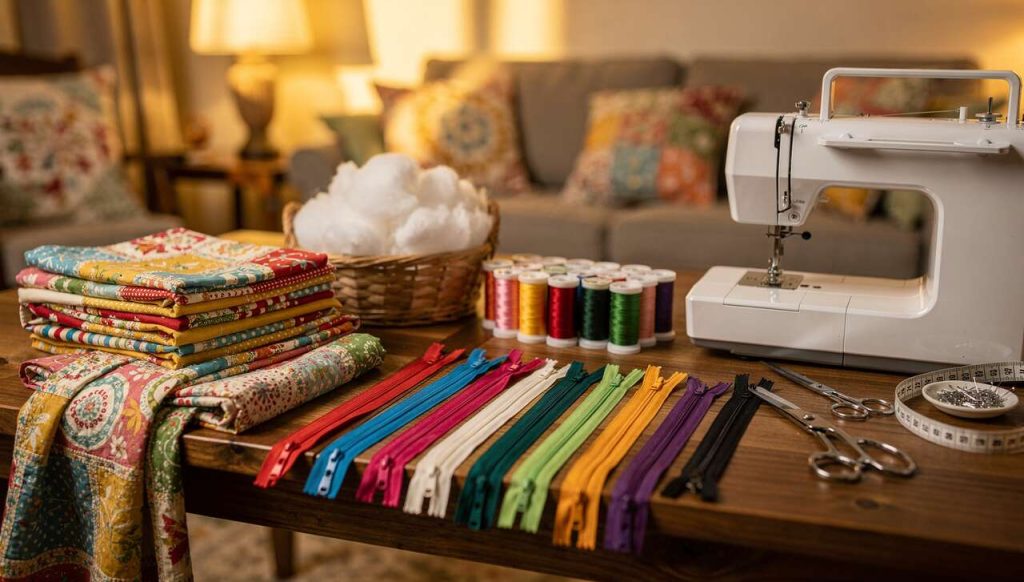 Tuto couture : fabriquer des coussins décoratifs maison