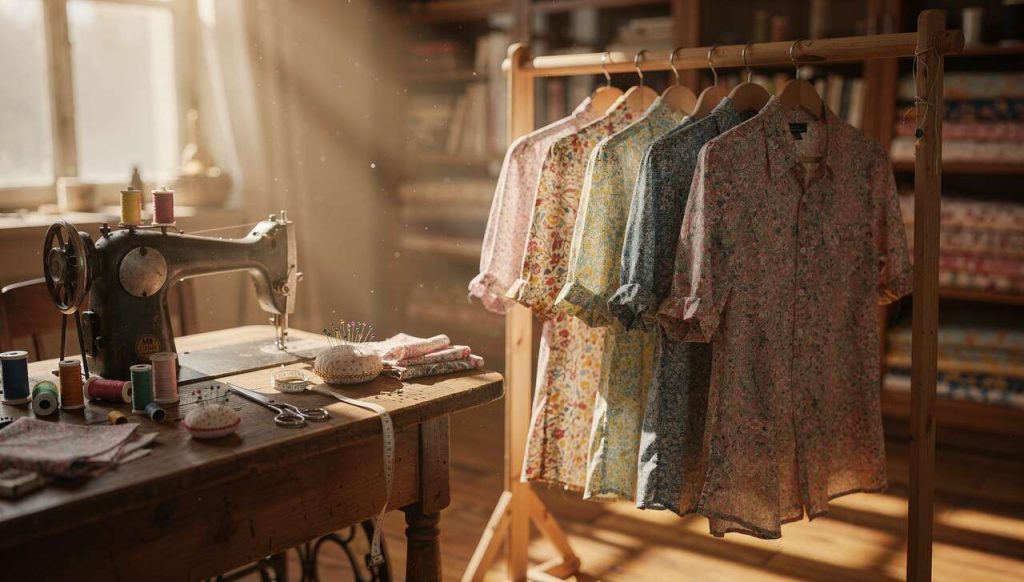 3 idées de blouses Liberty en couture