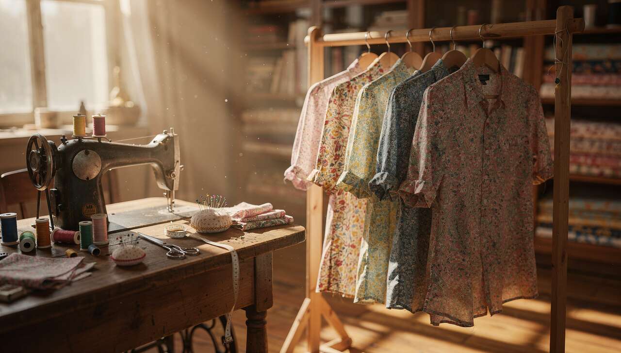 3 idées de blouses Liberty en couture