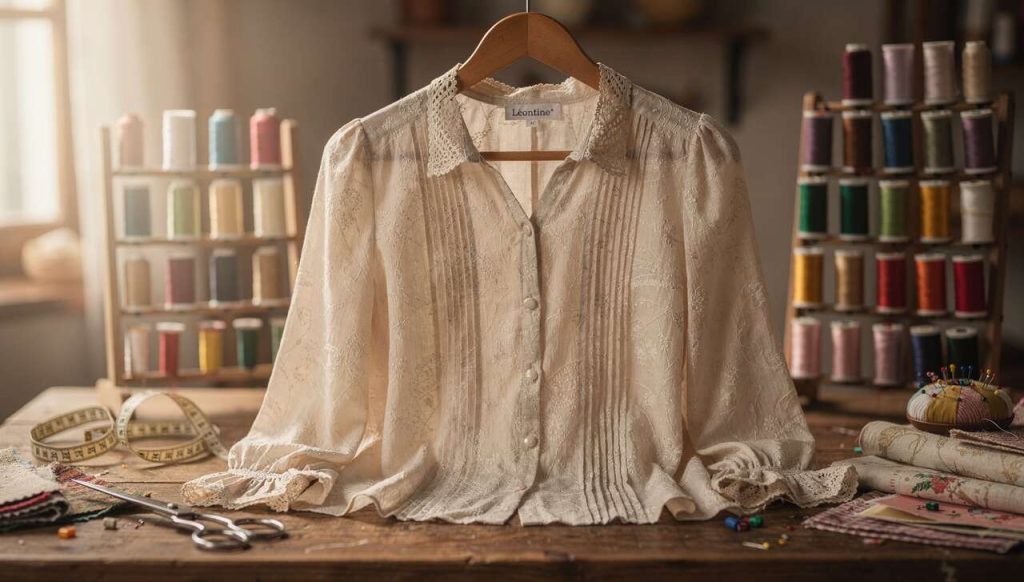 Patron couture blouse Léontine : créez votre pièce unique