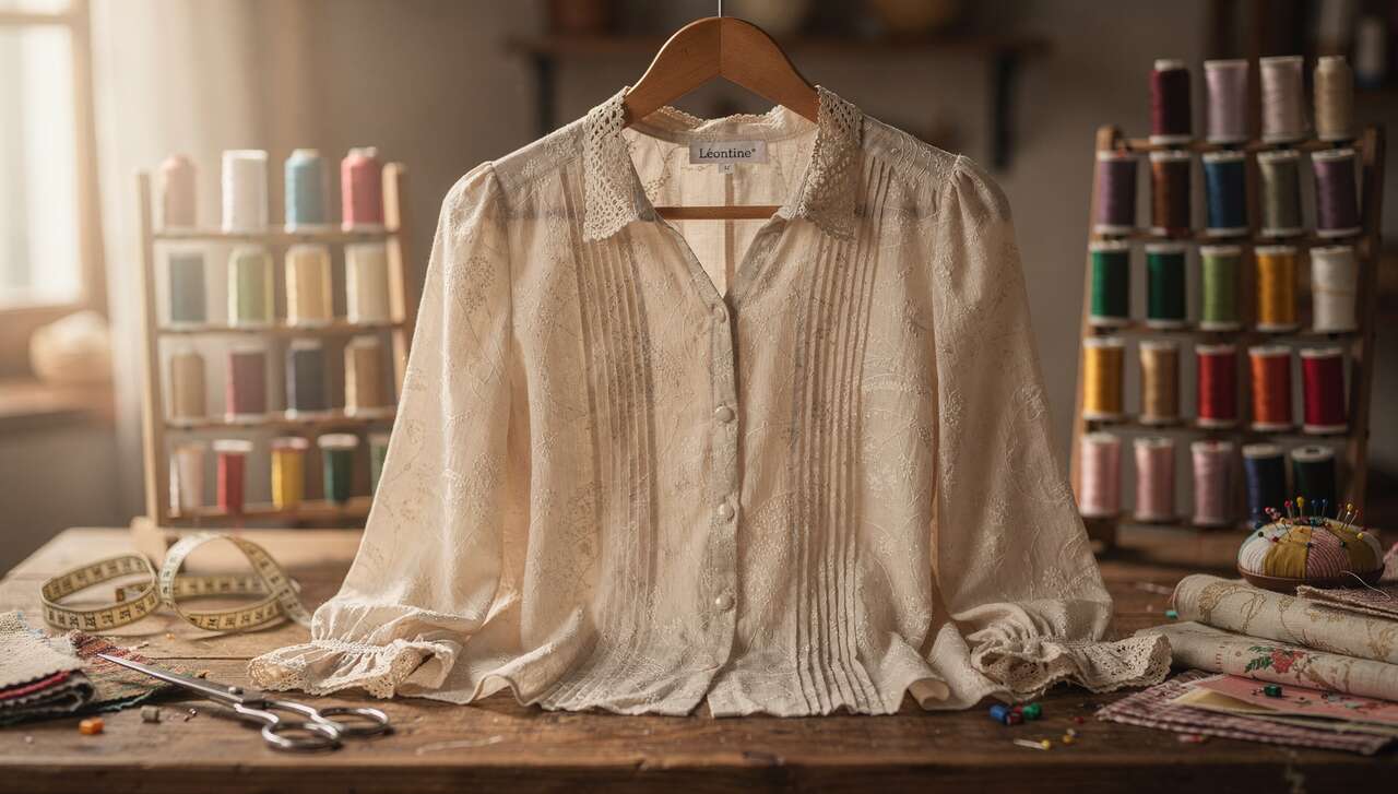 Patron couture blouse Léontine : créez votre pièce unique
