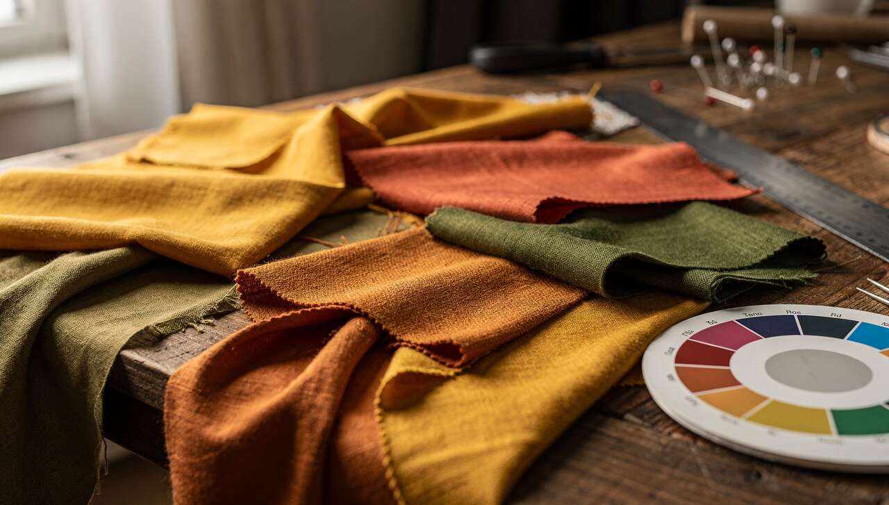 Les couleurs idéales pour les teints chauds