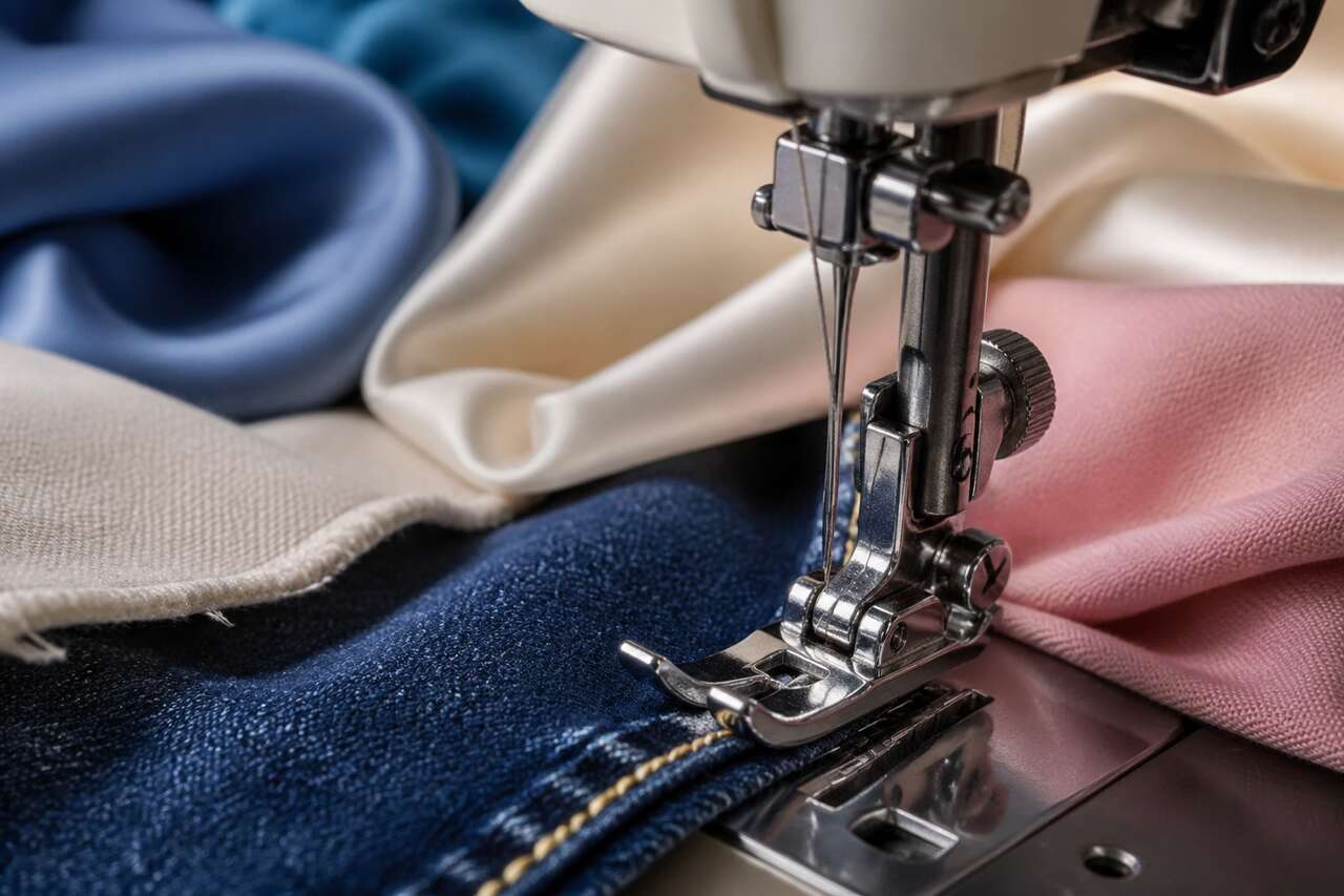 Comment adapter l'aiguille au tissu utilisé