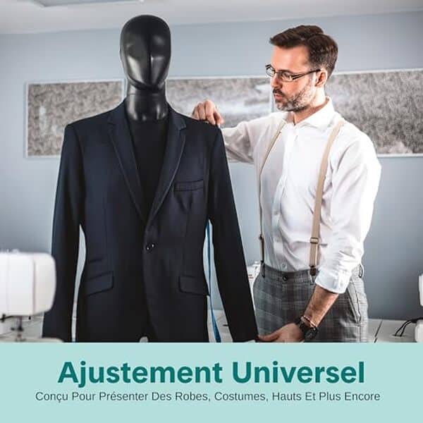 Découvrez le mannequin masculin SereneLife 185 cm avec sa flexibilité exceptionnelle et son design modulable. Test complet, caractéristiques et avis sur ce mannequin de couture professionnel. 