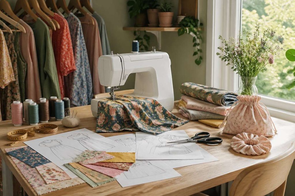 Patrons couture : créer avec 1 mètre de tissu