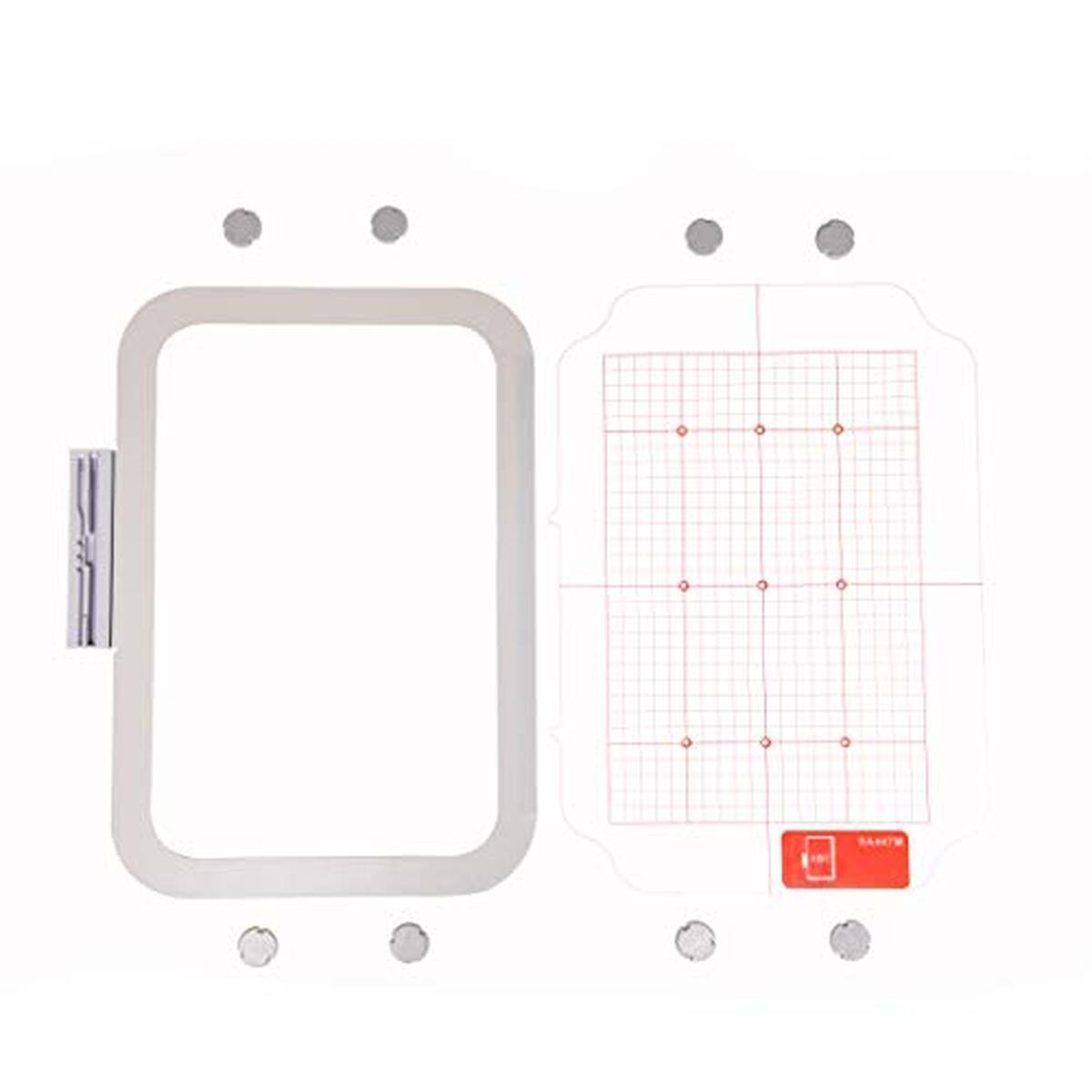 Test cerceau magnétique Jumbo Brother pour broderie