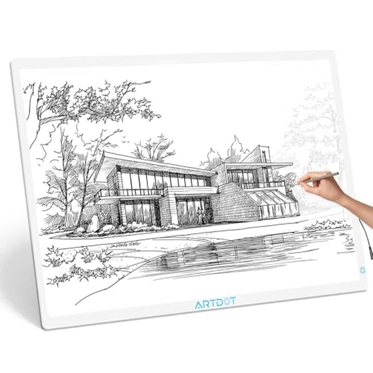 Test de la tablette lumineuse ARTDOT A1 : éclairage ajustable pour création artistique