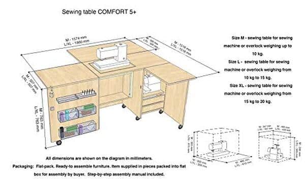 Découvrez notre test détaillé de l'armoire à coudre Comfort 5+ premium blanche : caractéristiques, avantages et performance pour vos projets de couture. 