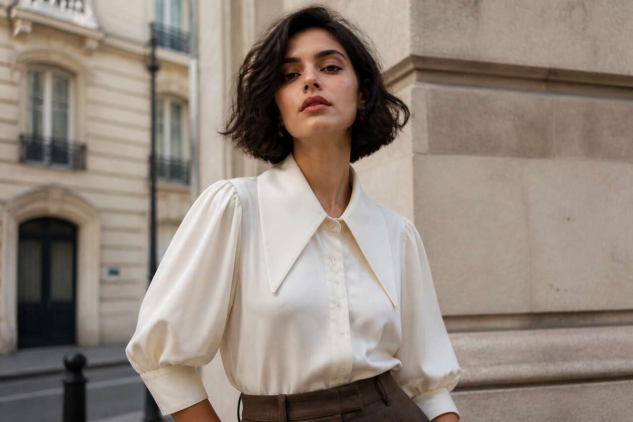 Patron de chemise à grand col : guide complet pour créer votre style