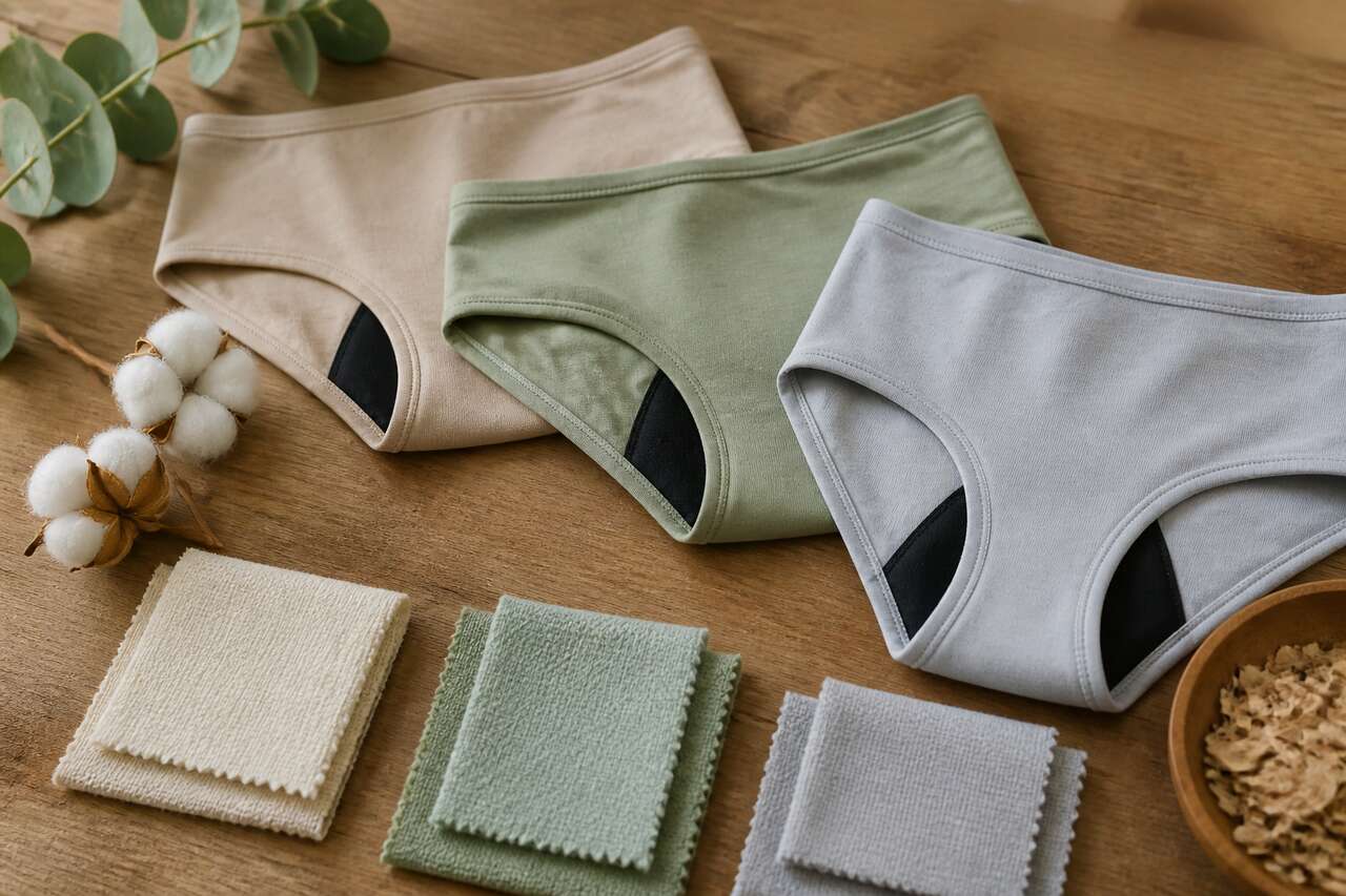 Les tissus absorbants : coton bio, bambou, eucalyptus