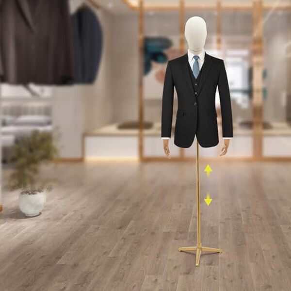 Découvrez notre test détaillé du mannequin de couture réglable doré pour homme taille M : caractéristiques, avantages et verdict final pour bien choisir votre mannequin de couture. 