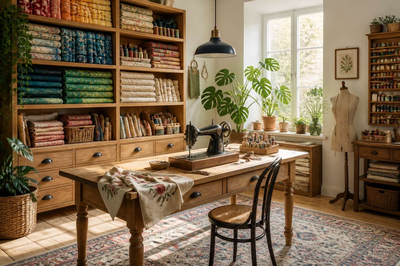 Aménager son atelier couture : astuces et conseils