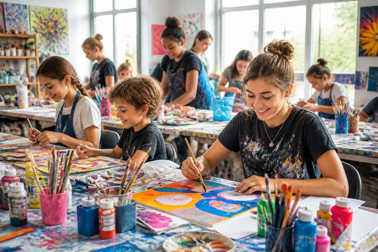 Ateliers d'expression créative pour enfants et adolescents Ateliers d'expression créative pour enfants et adolescents