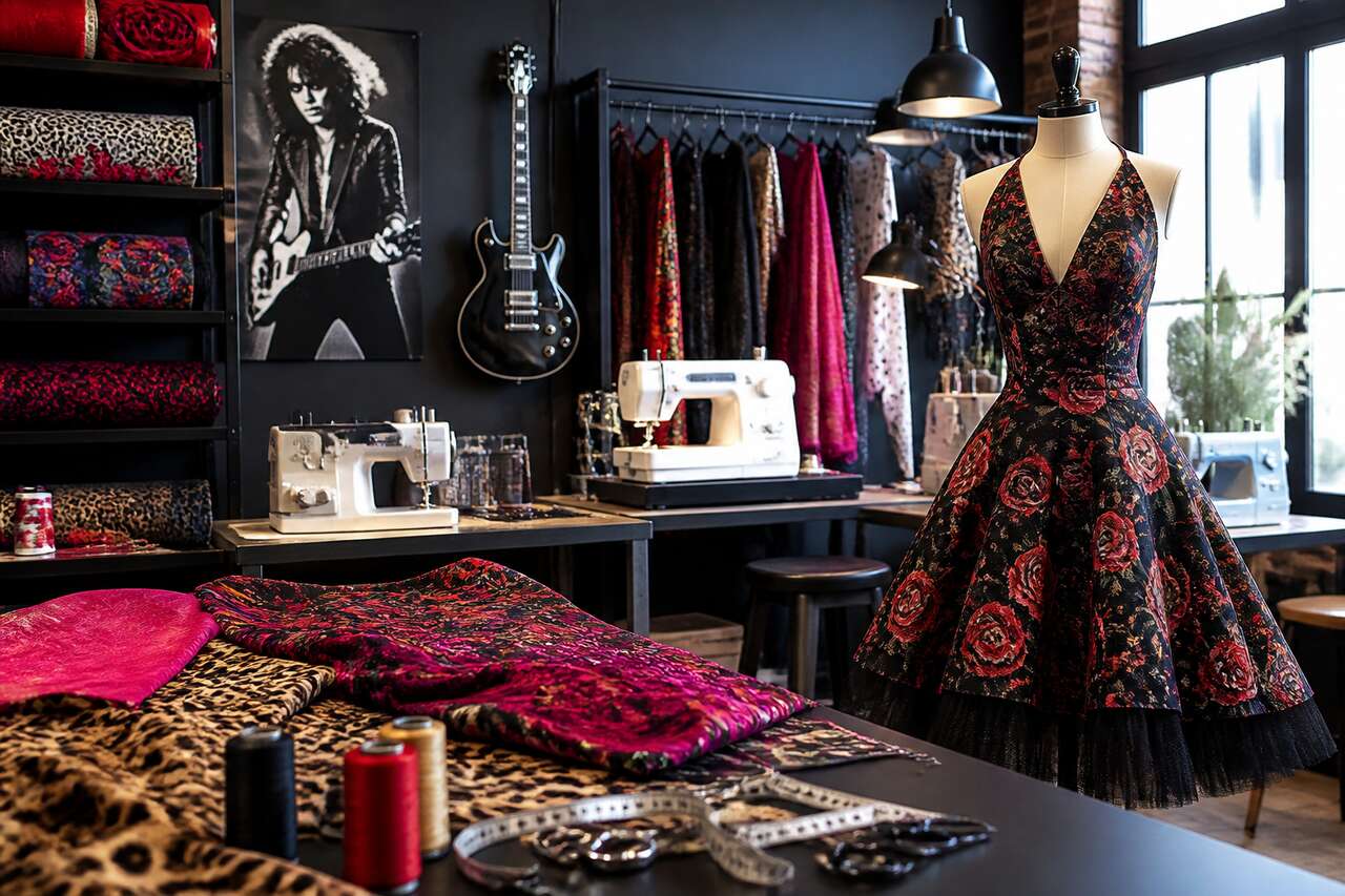 Couture Rock'n'Roll : confectionner une petite robe tendance