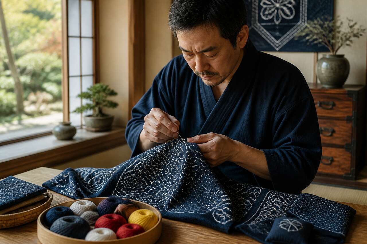 Découvrir la broderie Sashiko : guide et techniques