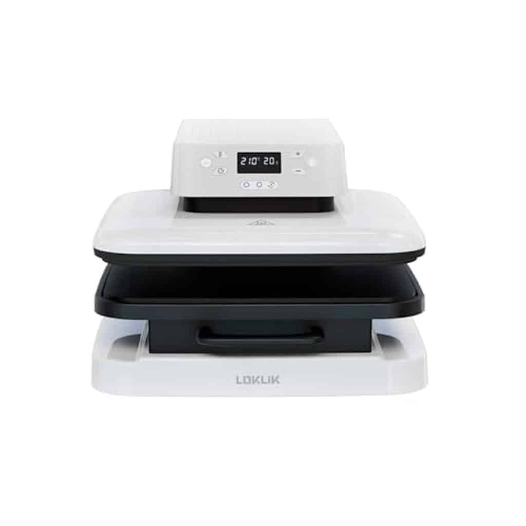 Test de la Loklik Auto Heat Press presse chauffante compacte