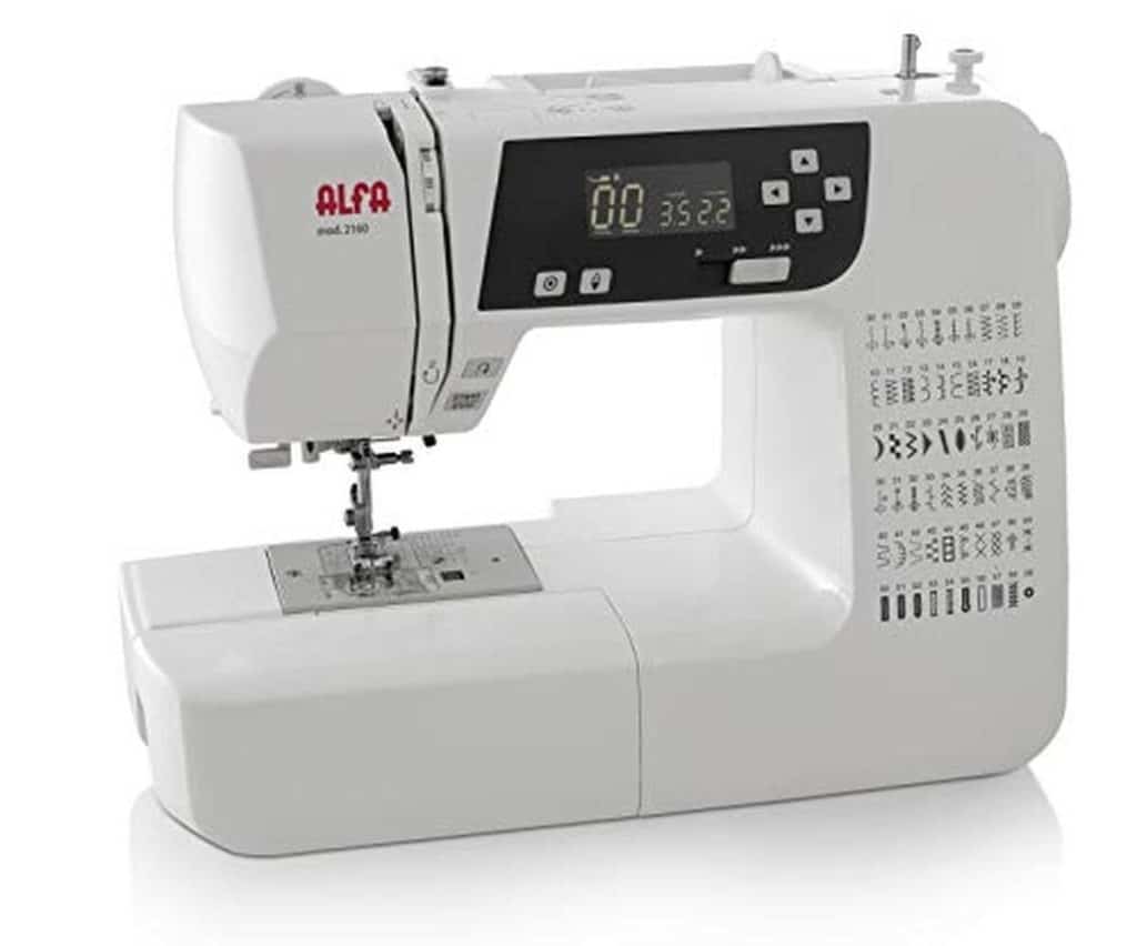 Test de la machine à coudre électronique alfa modelo 2160
