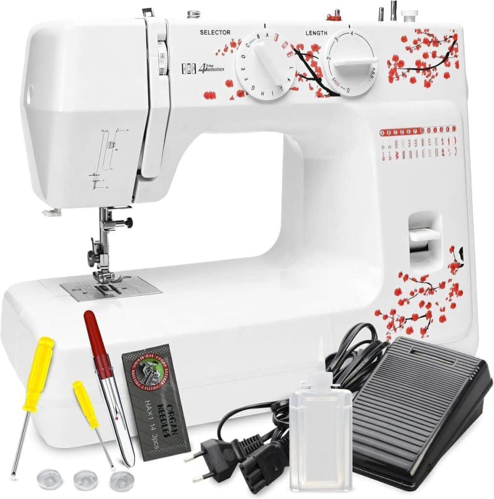Test de la machine à coudre Retoo 4 vitesses 48 points